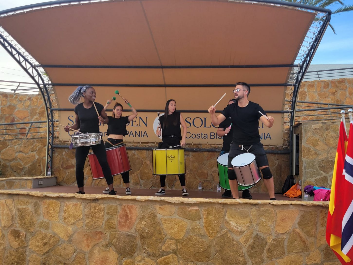 Exhibición batucada